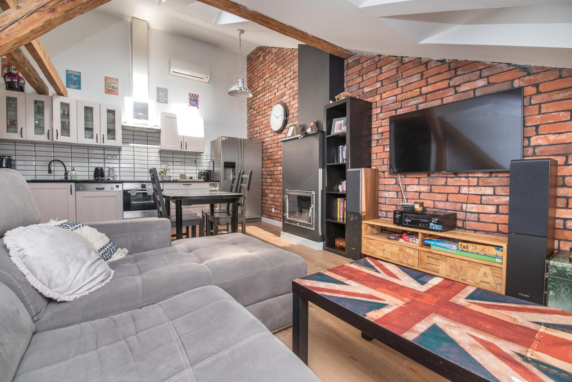 Przytulny Loft W Uroczej Okolicy Apartment Gliwice Luaran gambar